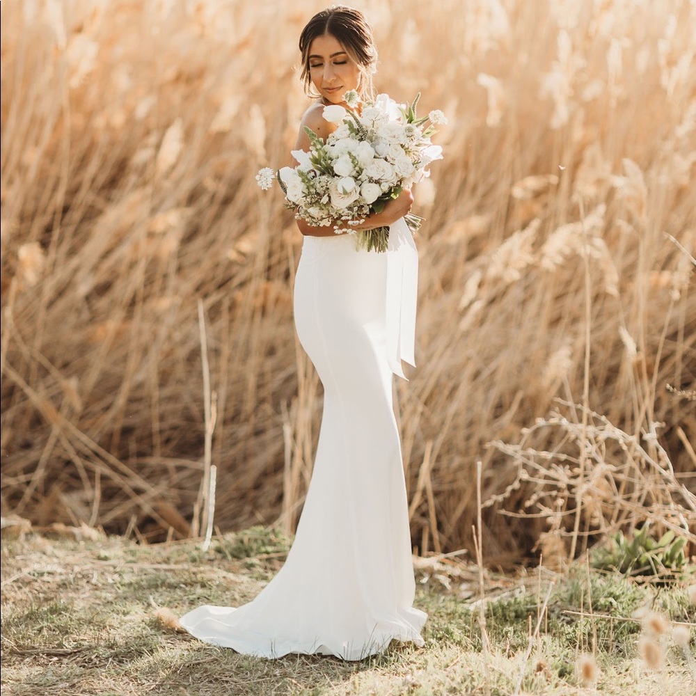 White dress